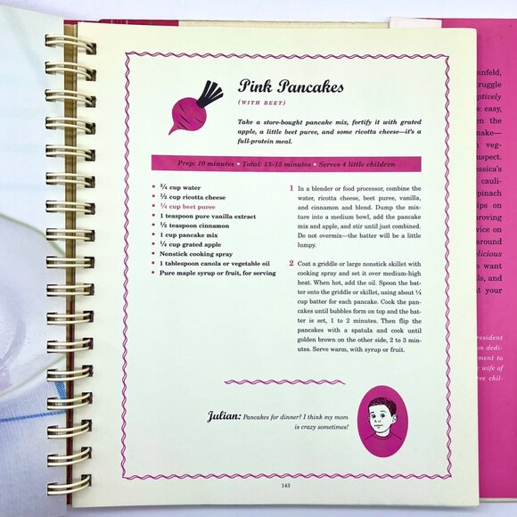 Deceptively Delicious by Jessica Seinfeld 2007 Hardcover Cookbook Kids Healthy - Picture 5 of 8